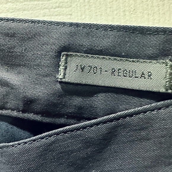 John Varvatos Coated Pants Navy Sz 30, JV701 J701 NEW NWT REG $368 - Picture 3 of 4